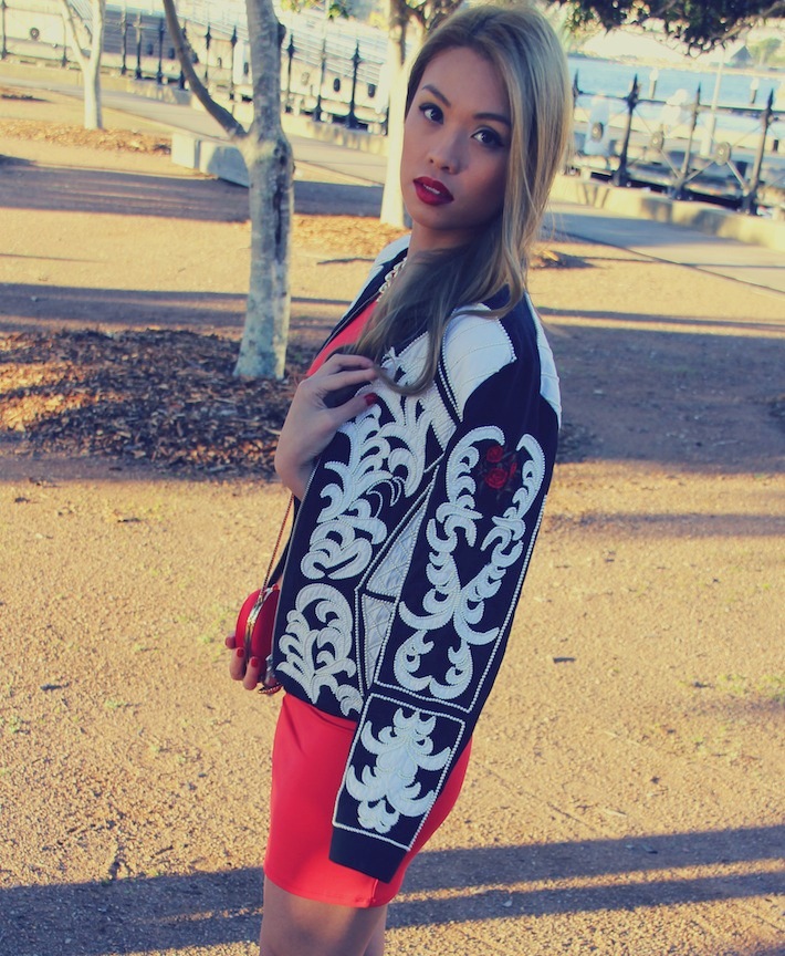 .Mind Body Shop. Lady in Red