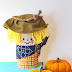 DIY Scarecrow from Recycled Tin