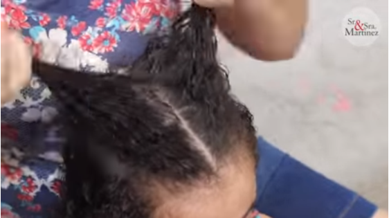 Penteado Infantil SEMI-PRESO com LAÇO e Ligas de Silicone #15 Sr e