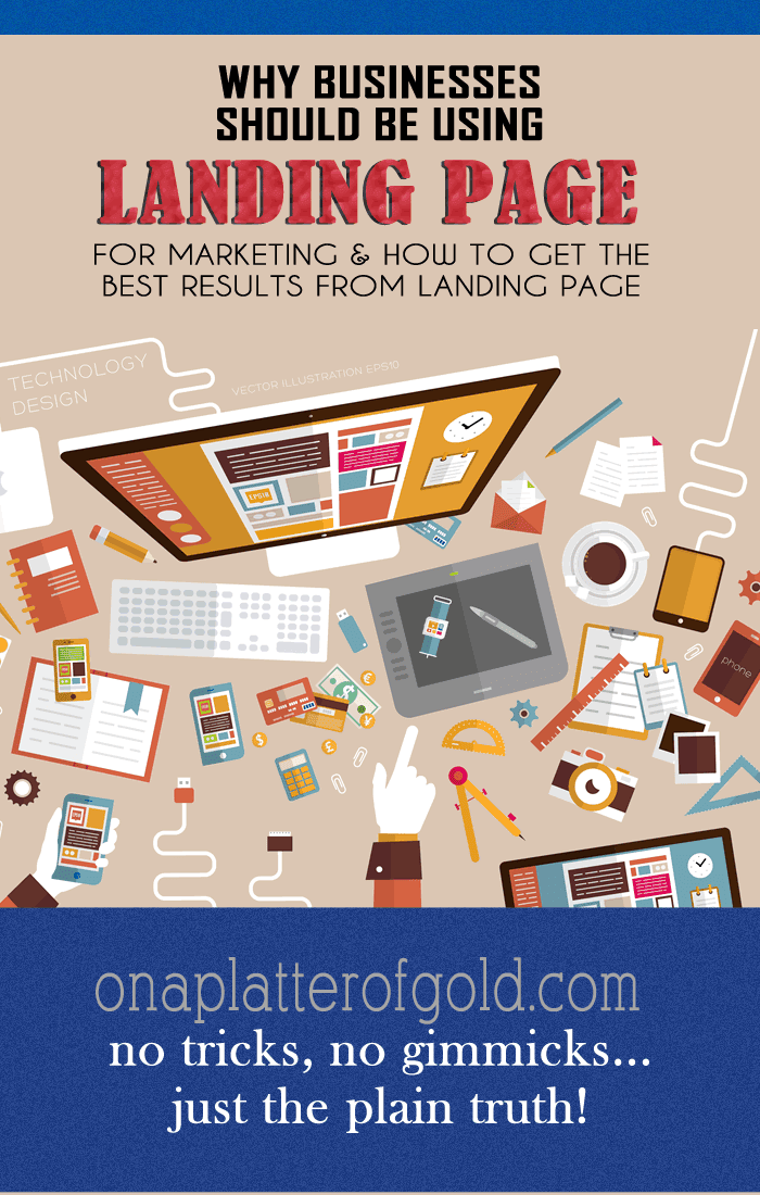 Why You Should Use Landing Page For Your Business Content Marketing