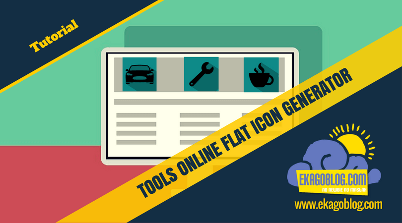 Tools Online Gambar Icon Flat Generator