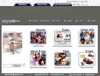 MYARTIS.COM TAHUN 2001-2002