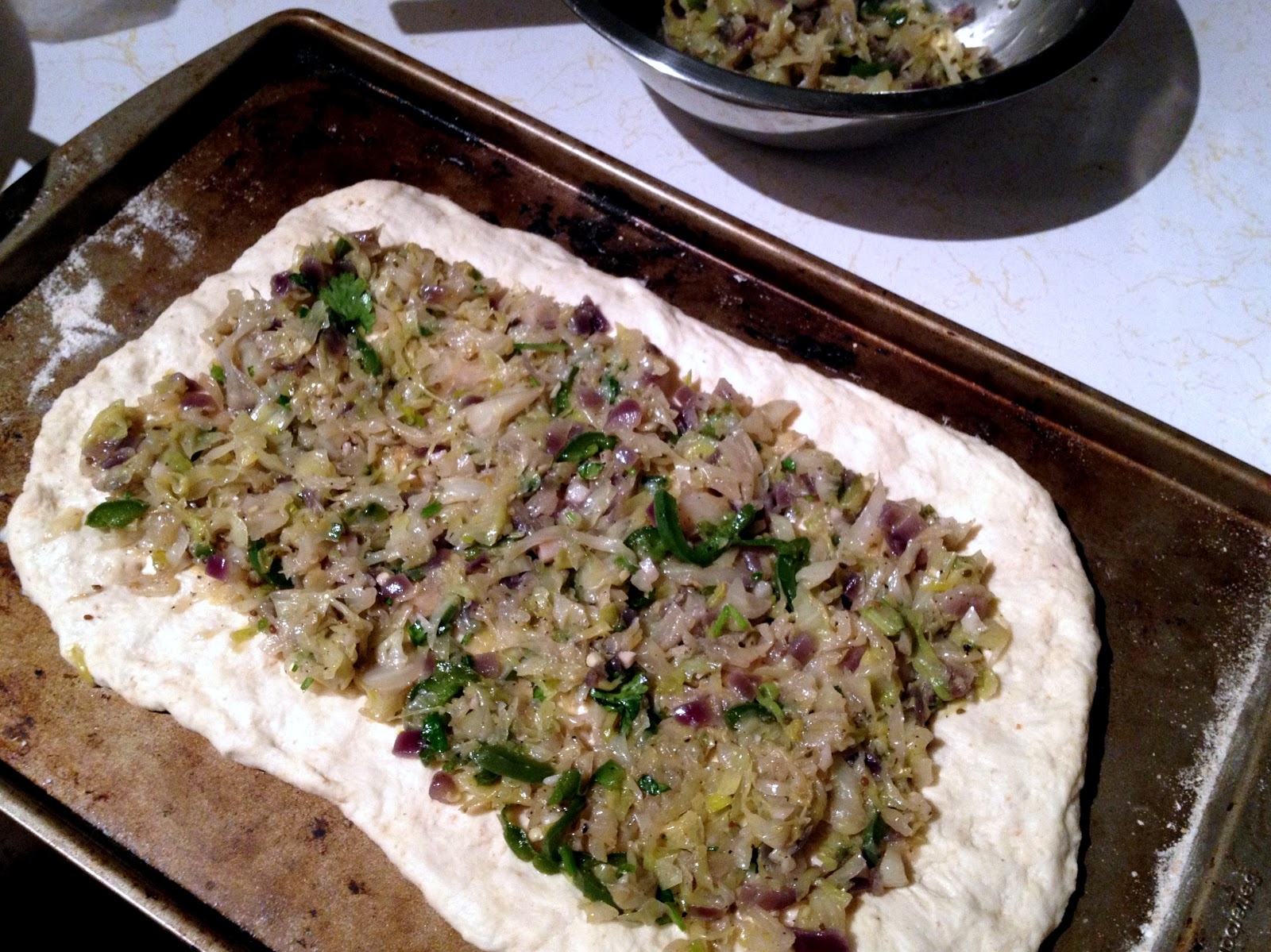 Keep the Peas PAGACH SLOVAK CABBAGESTUFFED BREAD