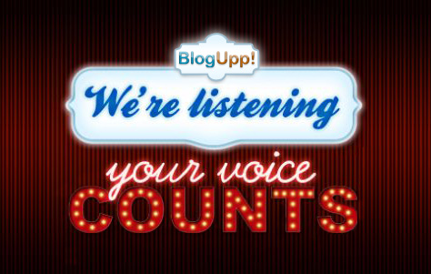BlogUpp blogger contest