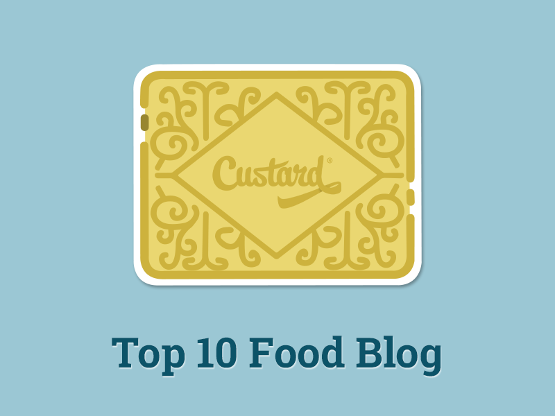 I'm ranked in the top ten food blogs in Manchester