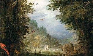 https://commons.wikimedia.org/wiki/File:Jan_Brueghel_(I)_-_Earth_(The_Earthly_Paradise)_-_WGA3552.jpg