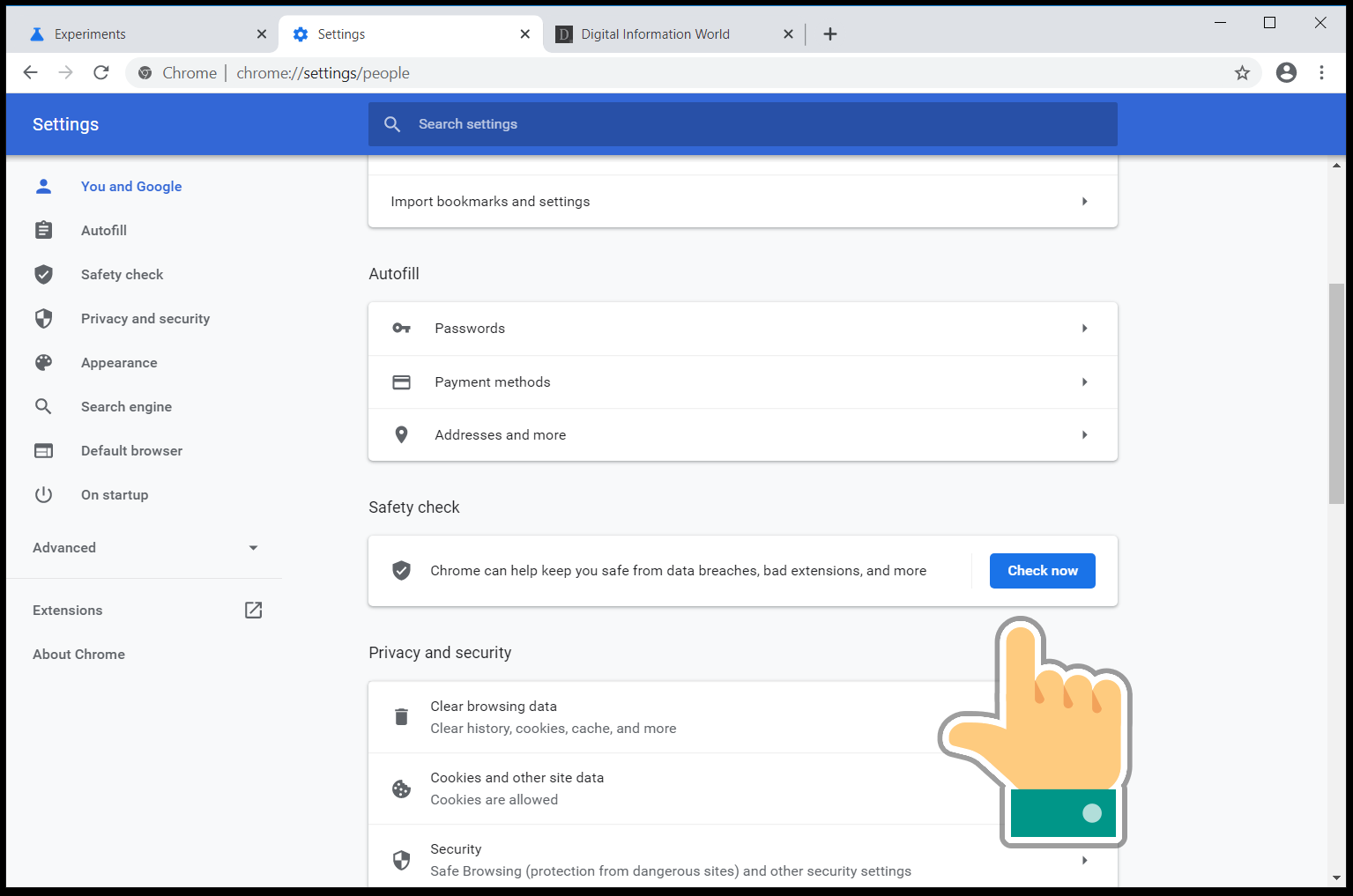 Google Chrome Canary Adds new Privacy Settings and Security Check for
