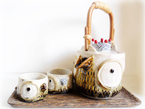 My Owl Barn Owl Teapot Set 