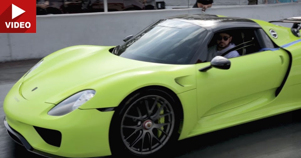 Rimac Concept_One Vs Porsche 918 Spyder Is This Year's Best Drag Race