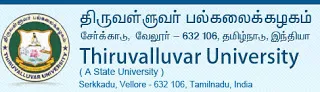  Thiruvalluvar University Results 2014 UG PG of April May thiruvalluvaruniversity.ac.in