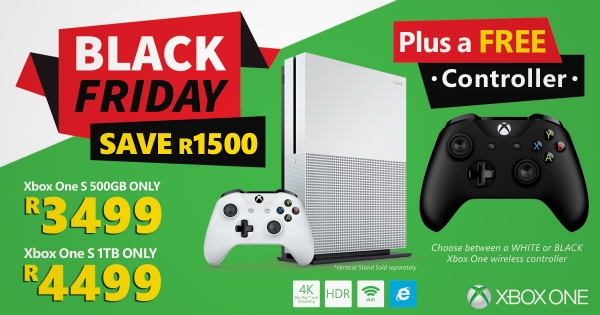 Prima Interactive: Xbox One Black Friday 2019 deals for South Africa