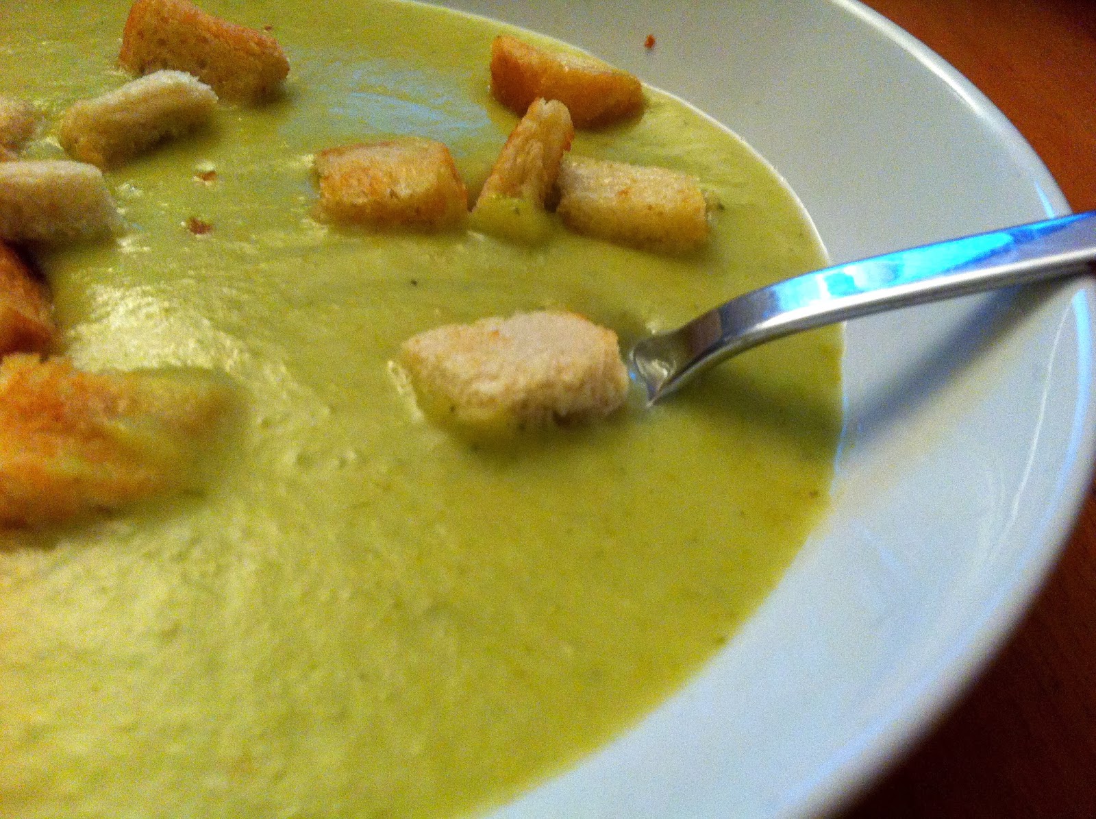 LanisLeckerEcke: Lauchcremesuppe mit Croûtons