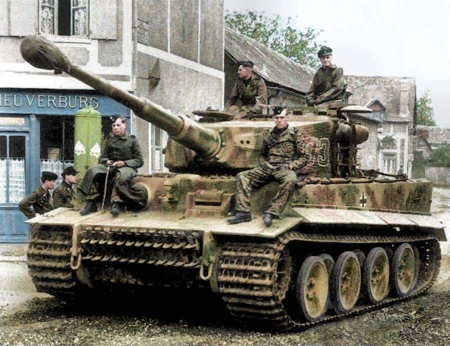 Stabswache de Euros: Schwere ϟϟ-Panzer-Abteilung 101 of 1.ϟϟ-Panzerkorps
