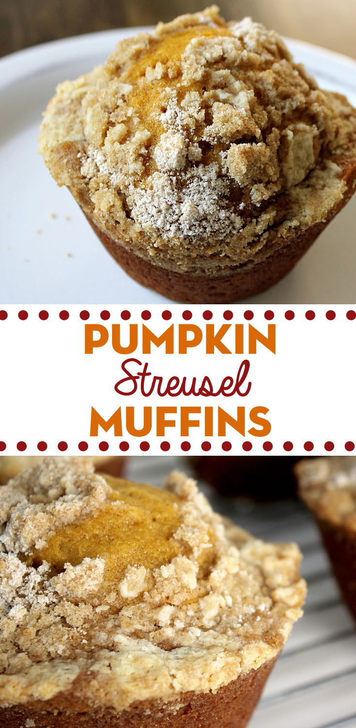Pumpkin Streusel Muffins Fresh from the...