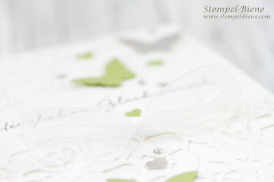 Hochzeitskarte stampinup; Stampinup Florale Fantasie; stempel-biene