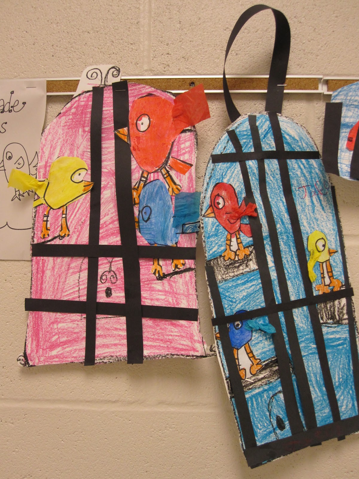 Image showcasing The Clever Feather: Bird Cages-Grade 1