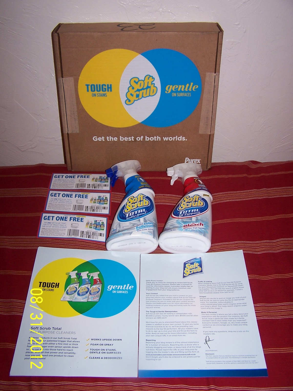 Nancy's Free Selections Reviews Soft Scrub Total All Purpose Cleaners