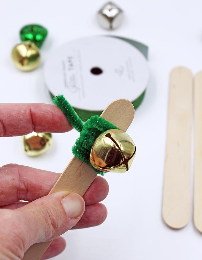Jingle Bell Sticks: Easy Christmas Bell Crafts for Kids | Sunny Day Family