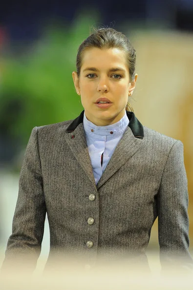 Charlotte Casiraghi and Princess Caroline attends the Masters Grand Slam competition of the Gucci Paris Masters 2012