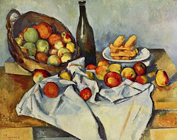 basket apples cezanne paul still fruit impressionist impressionism wine