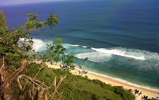 dijual tanah di Pecatu los tebing pantai