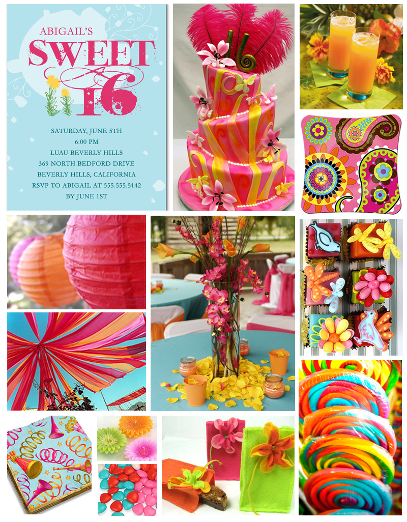 Sweet Parties For Sweet Sixteen Amy s Party Ideas