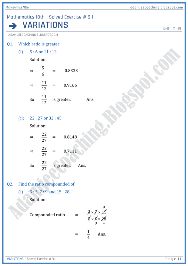 variations-exercise-9-1-mathematics-10th