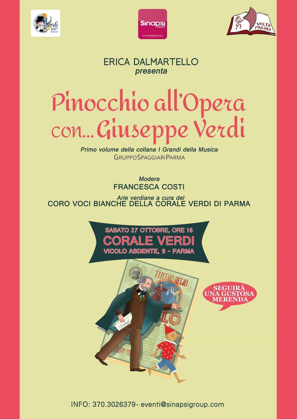 Piccoli Viaggi Musicali Pinocchio All Opera Con Giuseppe Verdi