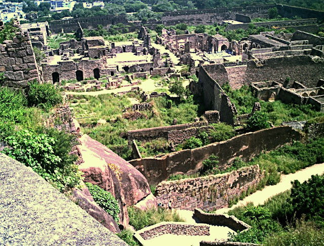 Golconda Fort ruins
