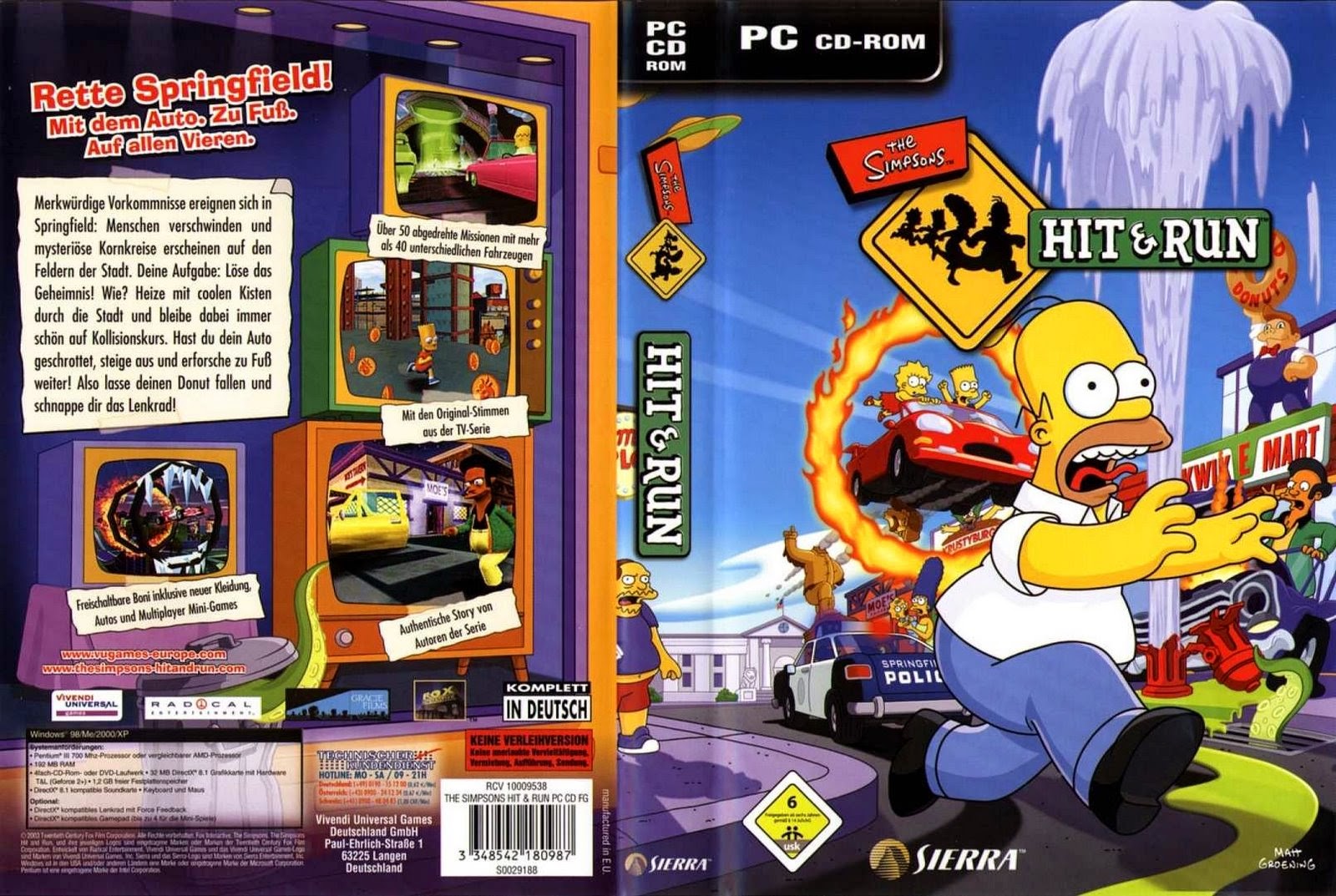 The Simpsons Hit Run PC Game - Free Download Torrent
