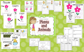 Life in First Grade: New Science Unit (Plants and Animals)