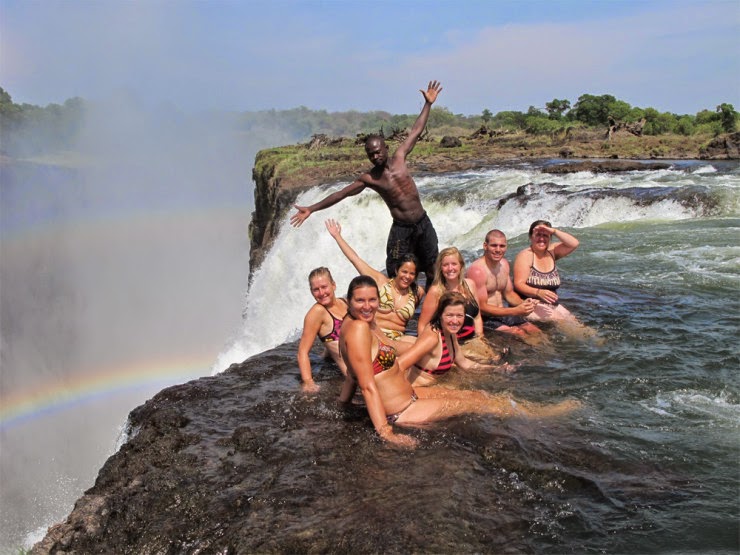 6. The Devil’s Pool, Victoria Falls, Zambia - Top 10 Natural Pools