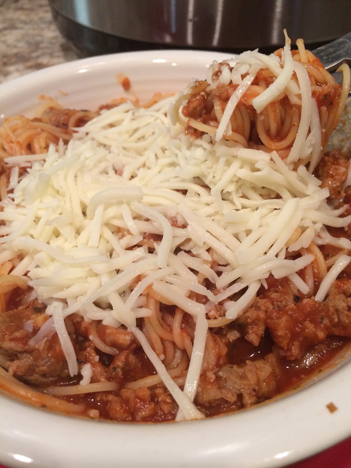 Pressure Cooker Spaghetti Chasing Saturdays