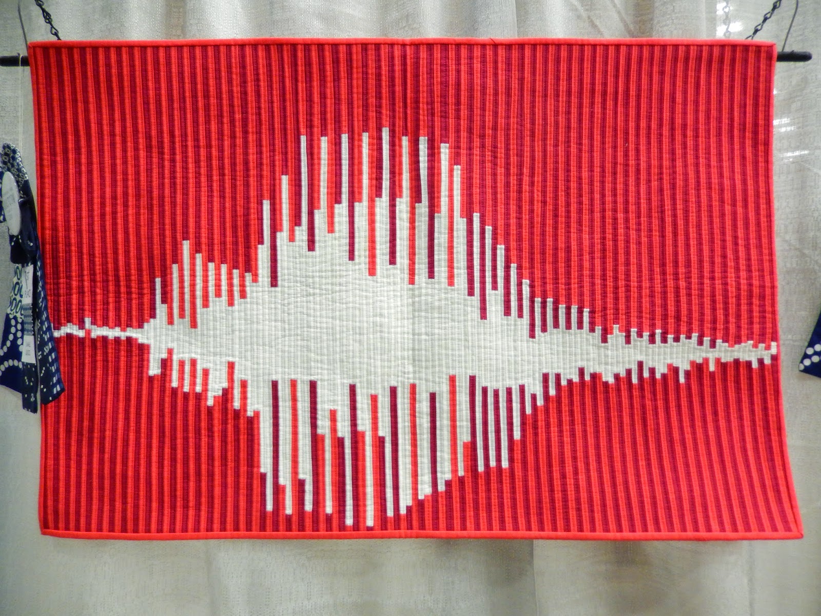 What's the Frequency, Love? by Sheri Cifaldi-Morrill @ Quilting Mod