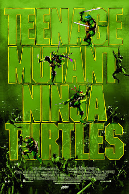 San Diego Comic-Con 2015 Exclusive Teenage Mutant Ninja Turtles Screen Print by Jock x Mondo