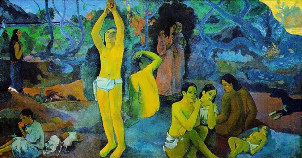 Paul Gauguin, D'où Venons Nous, Que Sommes Nous, Où Allons Nous,1897-1898