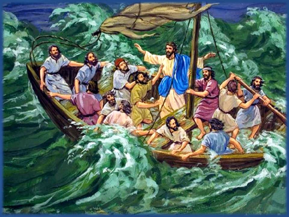 RECURSOS DE EVANGELISMO: JESUS ACALMA A TEMPESTADE