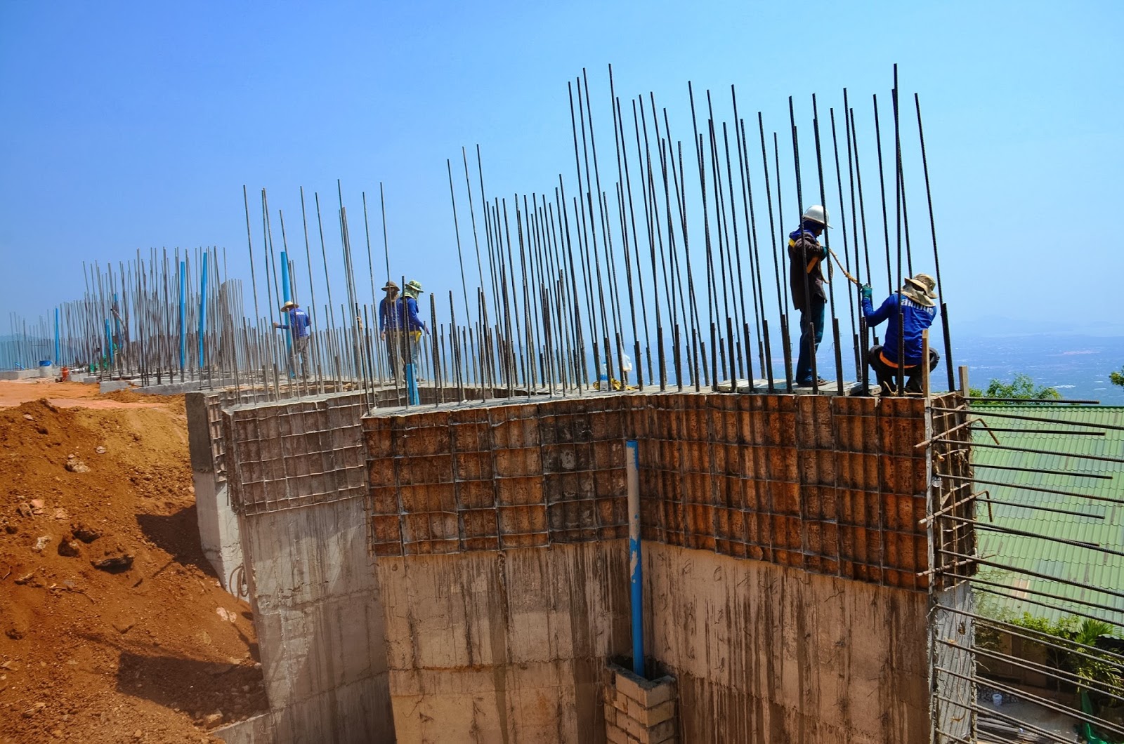 construction at the big buddha phuket