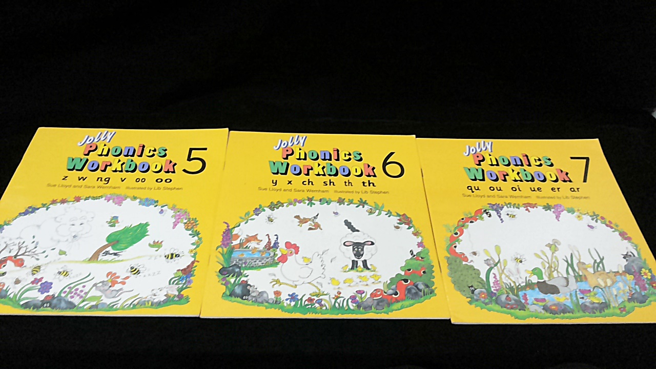 Kid Books Blog 6.Jolly Phonics Workbook