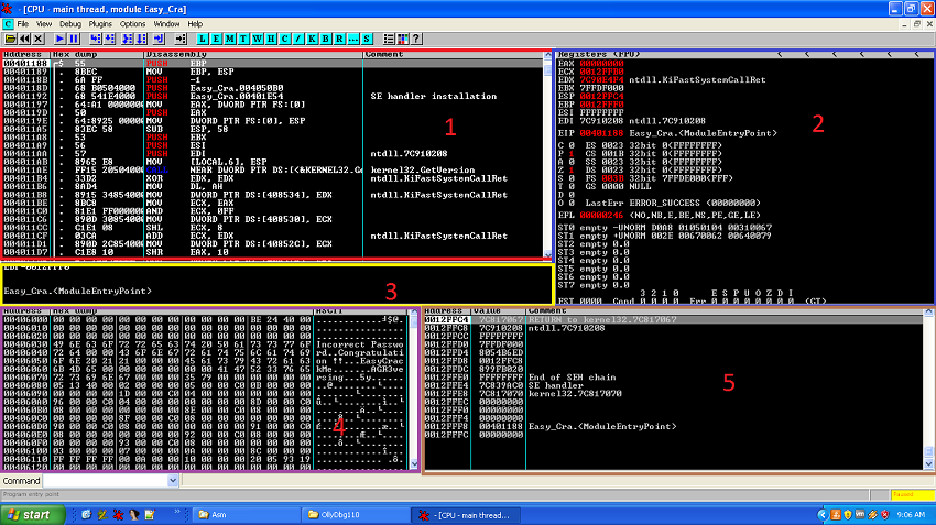 cracking software with ollydbg
