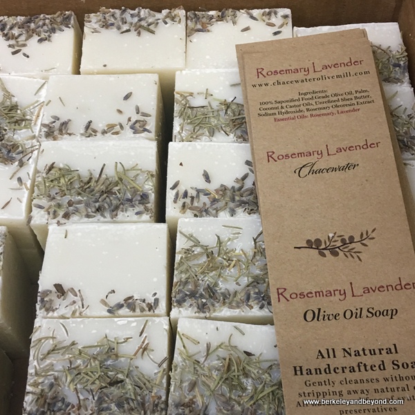 olive oil soap at Chacewater Winery and Olive Mill in Kelseyville, California olive oil soap at Chacewater Winery and Olive Mill in Kelseyville, California