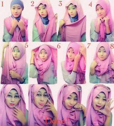 Cara Pakai Jilbab Modern Untuk Remaja