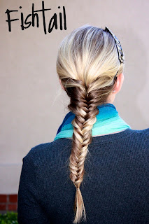 Twist Me Pretty's Abby Smith provides a detailed guide on how to create this gorgeous hairstyle, in her book The Ultimate Hairstyle Handbook. Fishtail braid