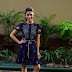 Alia Bhatt At Movie Promotions In Blue Mini Skirt