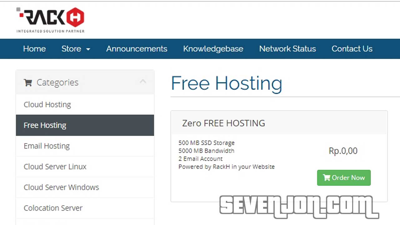 Tutorial Daftar Cloud Hosting Gratis Step 2