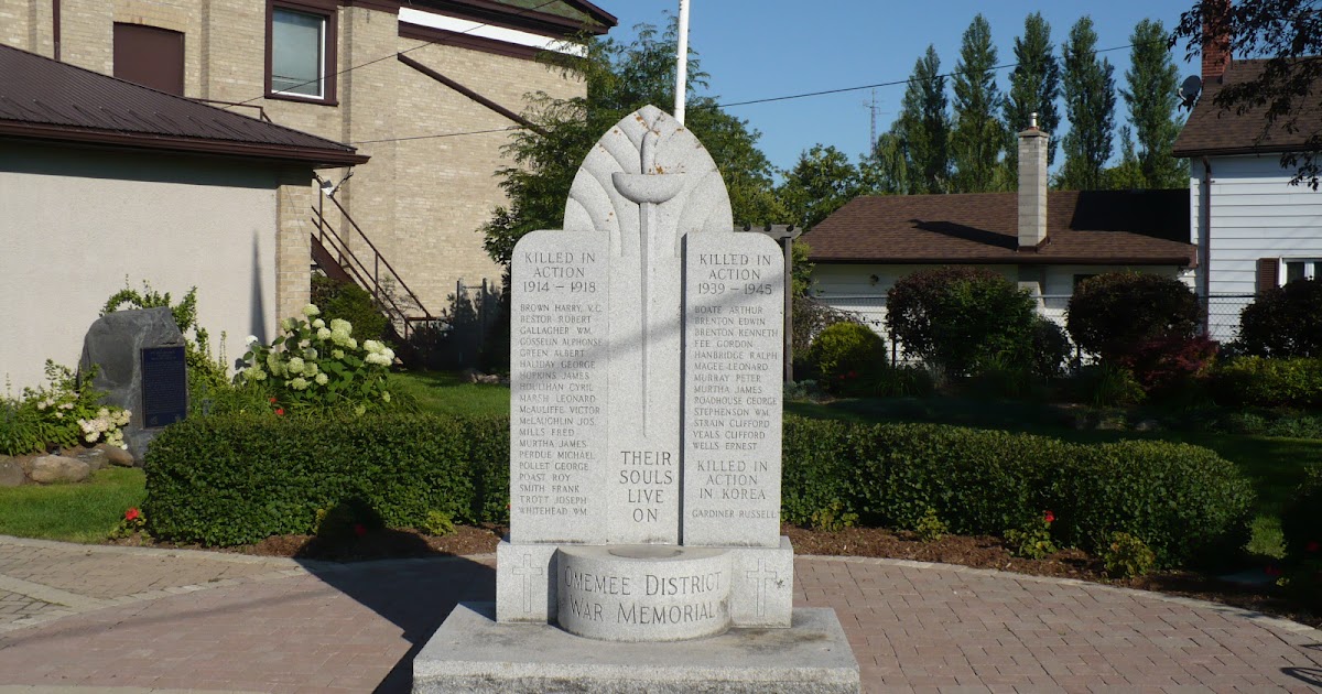 Ontario War Memorials Omemee