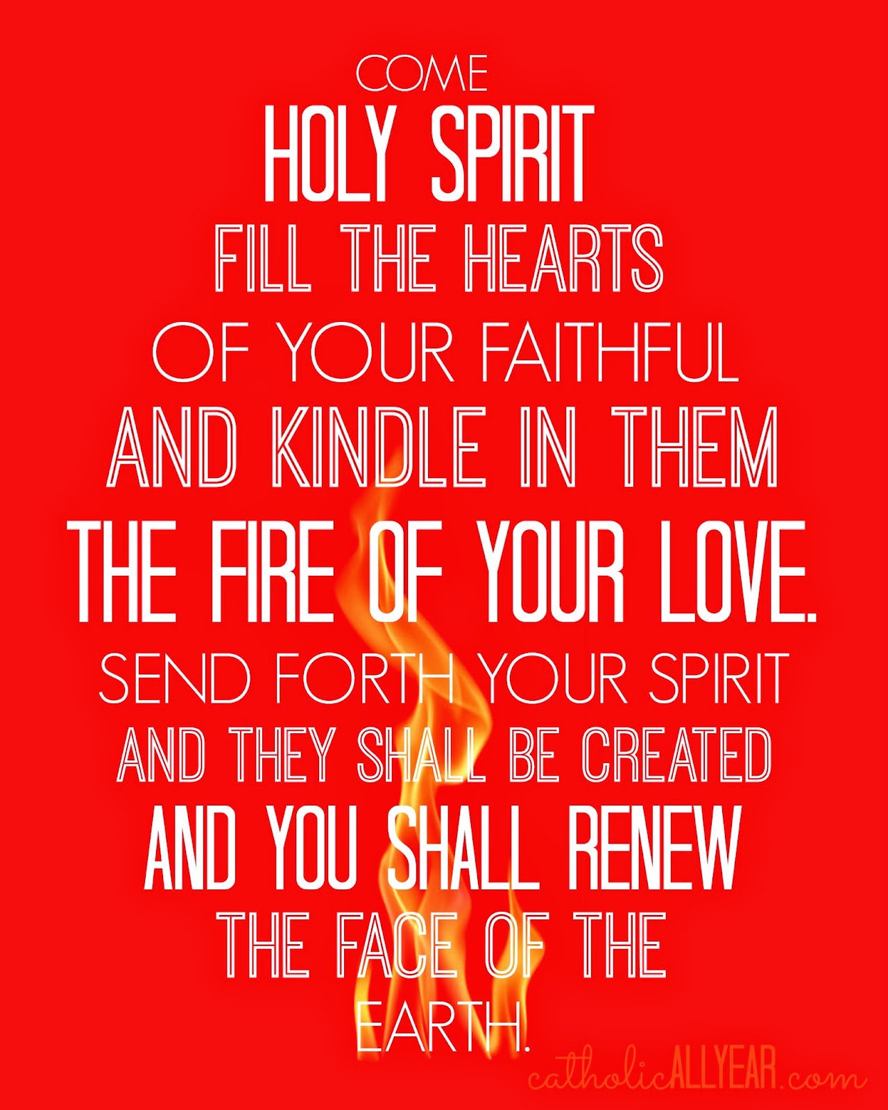 Transformative image pertaining to come holy spirit prayer printable Refreshing image within come holy spirit prayer printable
