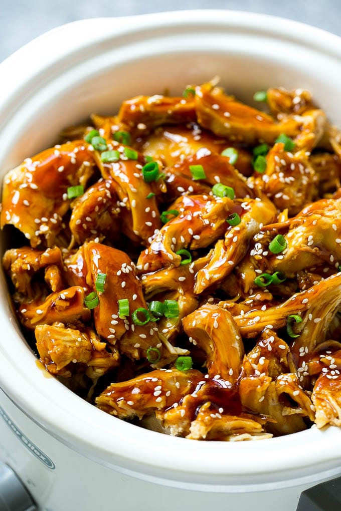 SLOW COOKER TERIYAKI CHICKEN