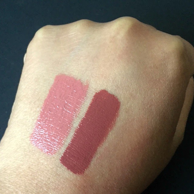 NYX Intense Butter Glosses In Tres Leches, Chocolate Crepe and Toasted
