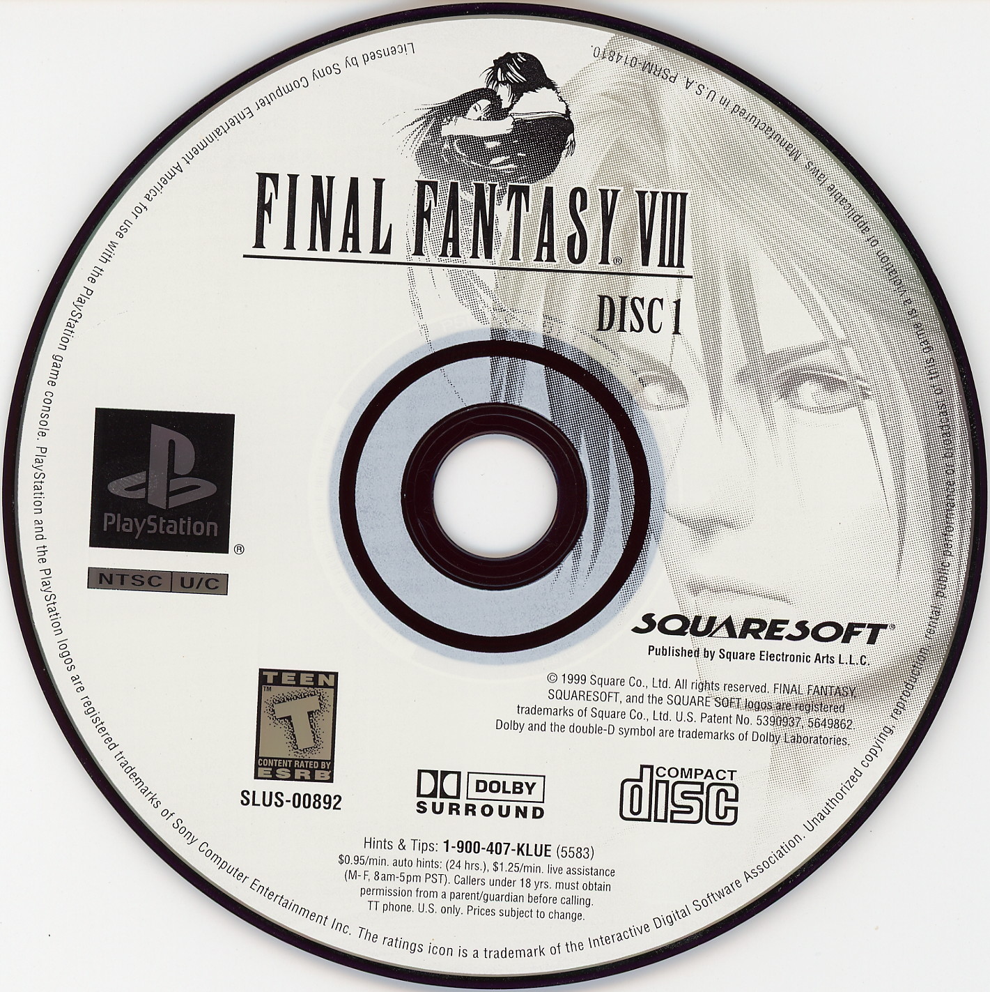 Ff8 Rom Gamers Until End Die: ROM PS 1 Final Fantasy VIII